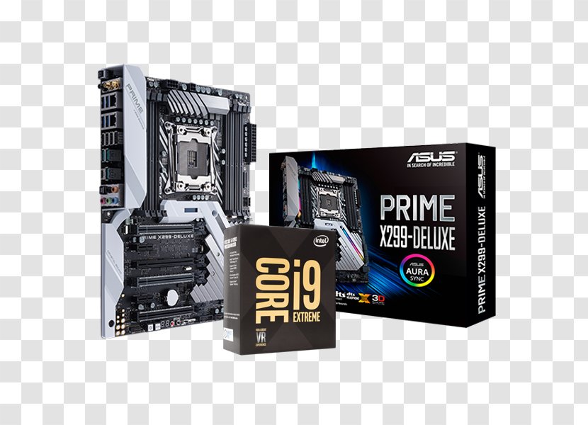 Intel X299 LGA 2066 ASUS ROG STRIX X299-E GAMING Motherboard - Computer Cooling - Mesh Computers Transparent PNG