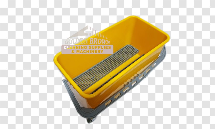 Plastic - Yellow - Mop Bucket Cart Transparent PNG