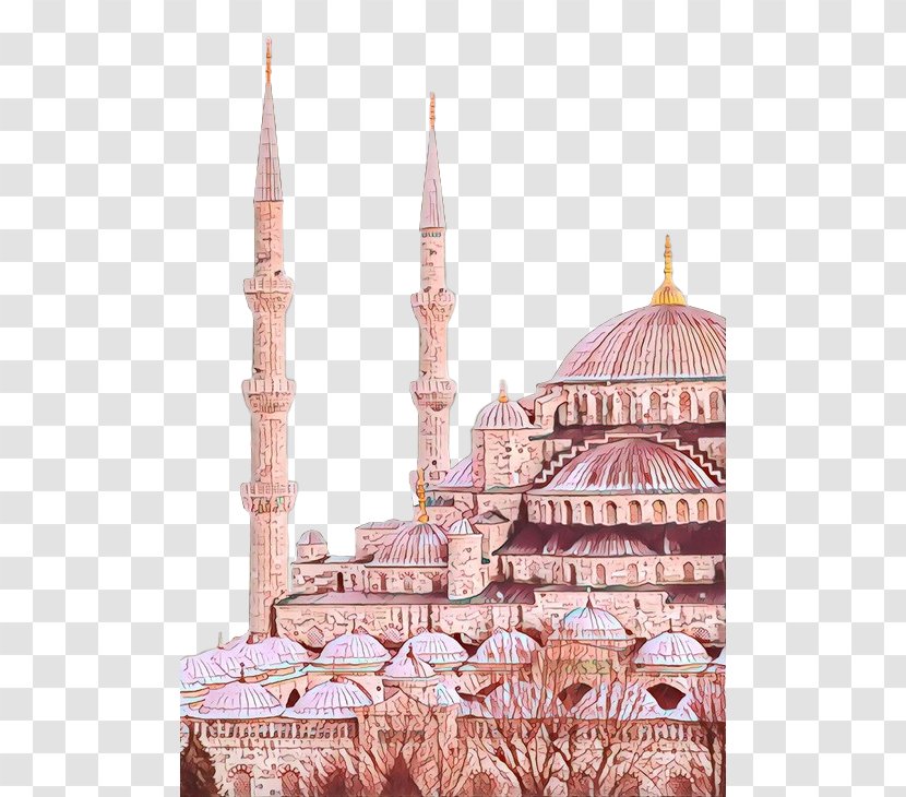 The Blue Mosque Byzantine Architecture Empire - Place Of Worship - Spire Transparent PNG