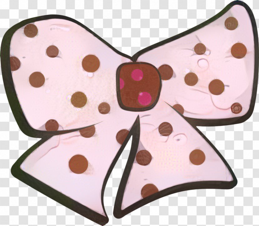 Heart Cartoon - Brown - Polka Dot Transparent PNG