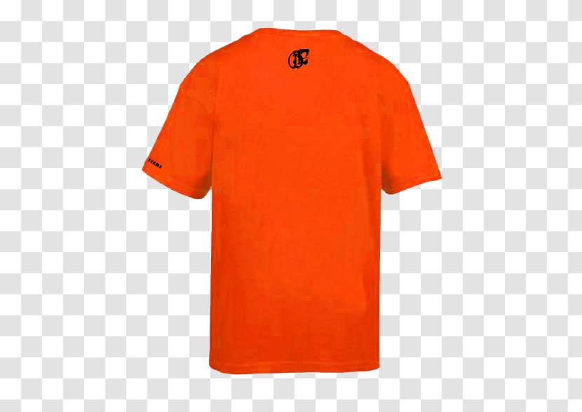 Long-sleeved T-shirt Pocket - Tshirt - Orange T Shirt Transparent PNG