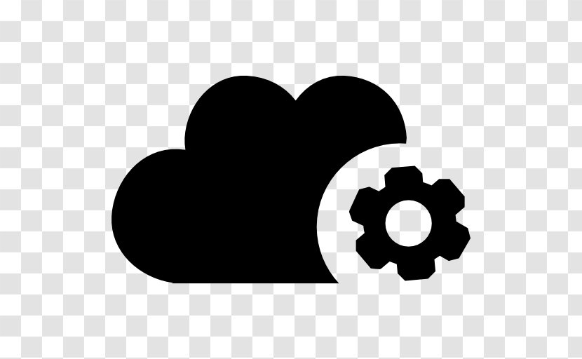Cloud Computing Symbol Download - Gear Icon Transparent PNG