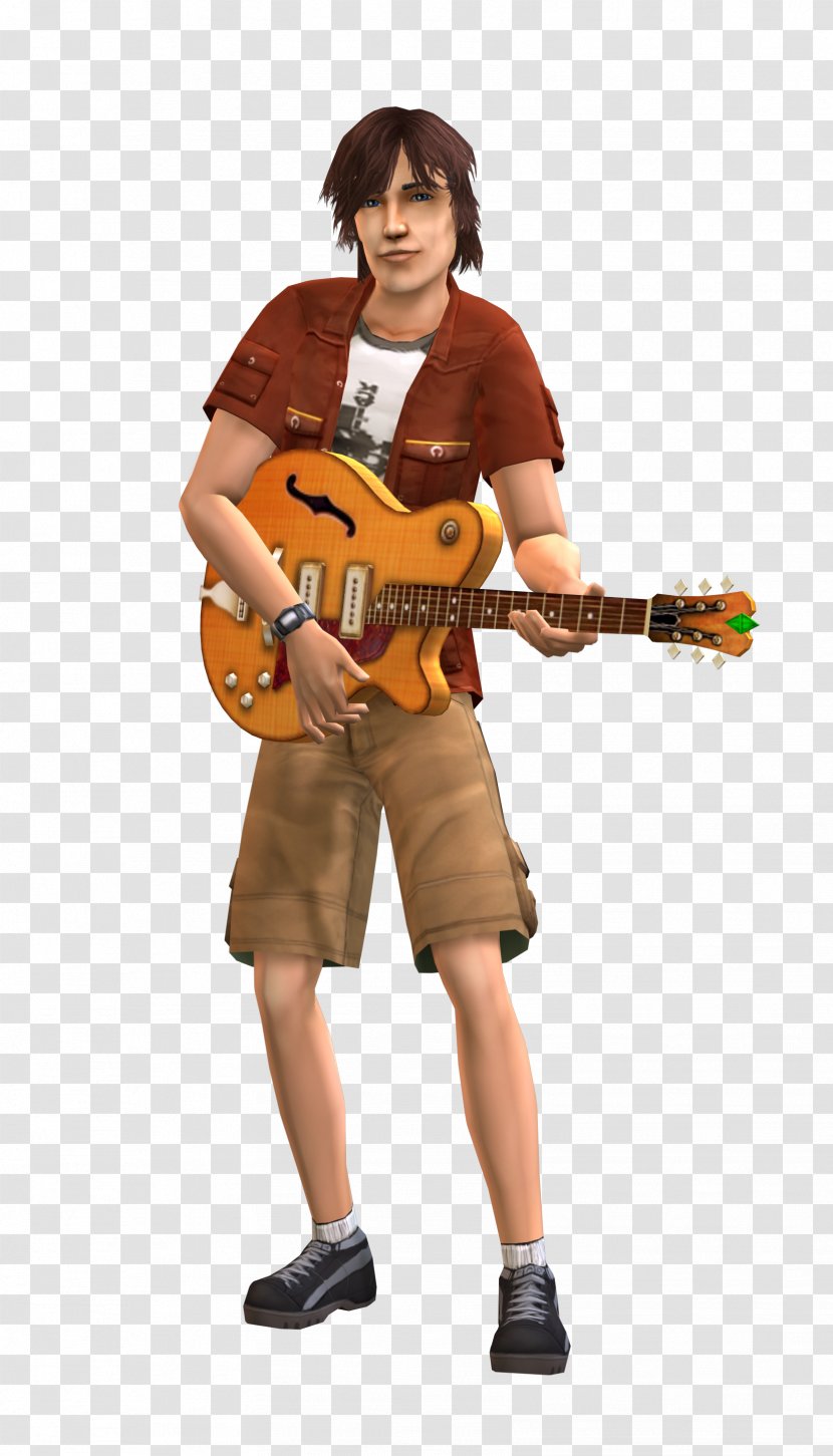 The Sims 2: University 3: Life Bass Guitar - Tree - Frame Transparent PNG