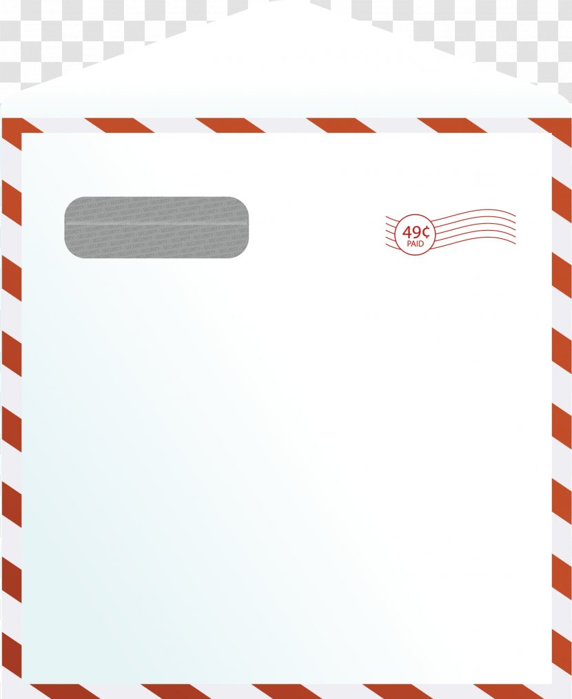 Paper Brand Pattern - Rectangle - Approval Creative Envelope Transparent PNG