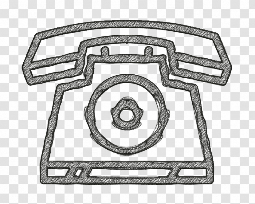 Linear Communication Icon Phone Icon Telephone Icon Transparent PNG