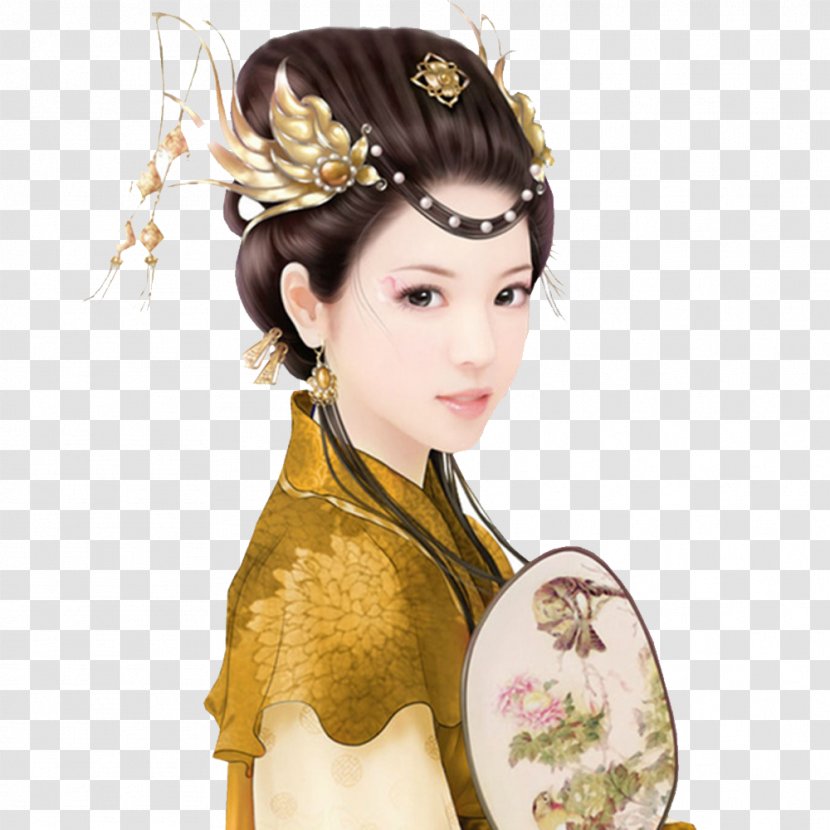 Xi Shi China United States Four Beauties Spring And Autumn Period - Ancient Vintage Beauty. Transparent PNG