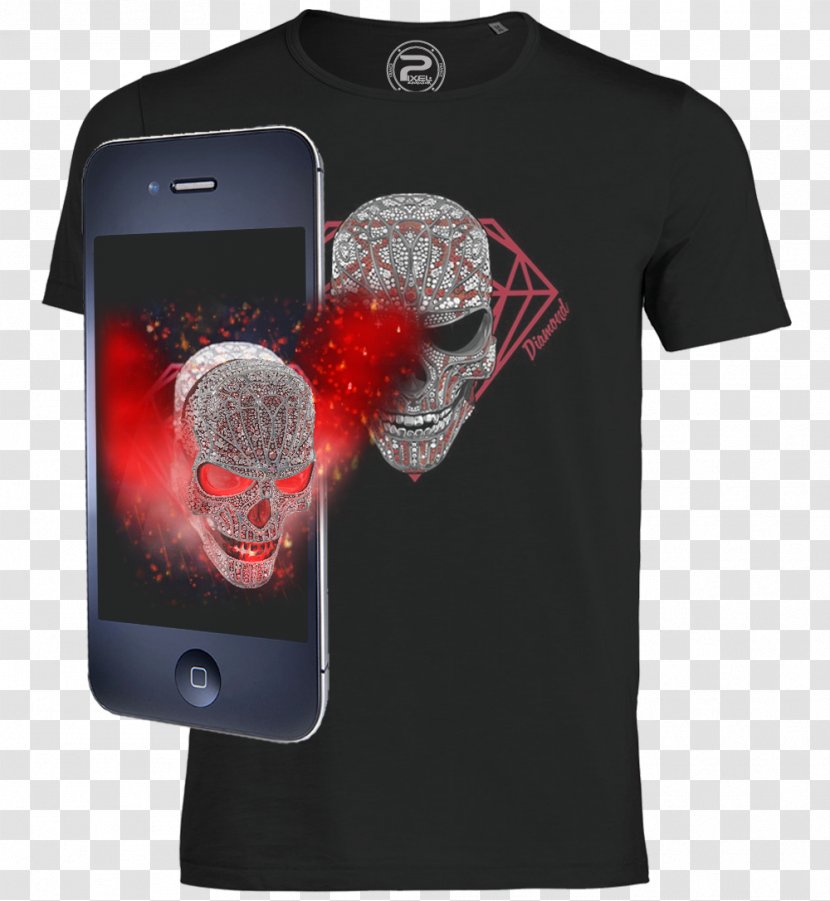 T-shirt Augmented Reality Sleeve Mobile Phones - Computer Network Transparent PNG