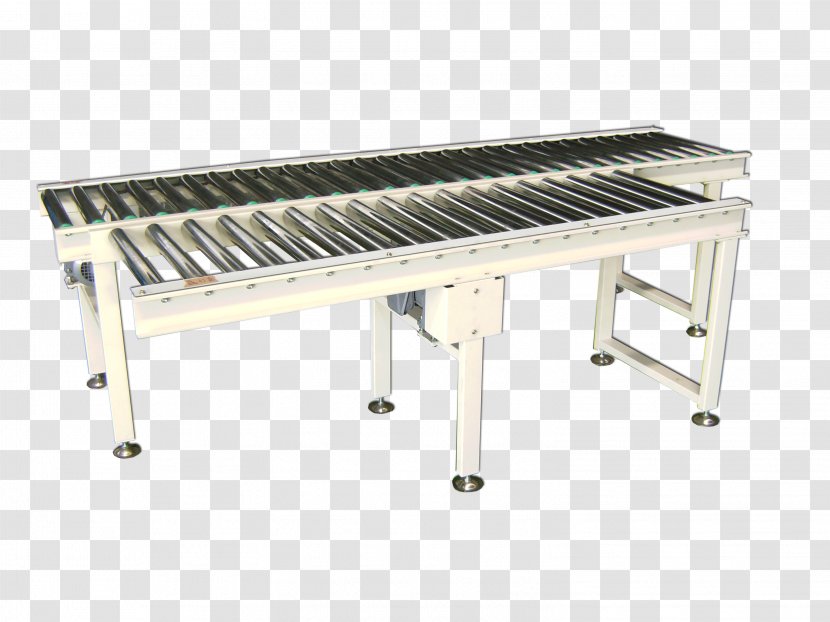 Machine Conveyor System Lineshaft Roller Belt Manufacturing - Extrusion Transparent PNG