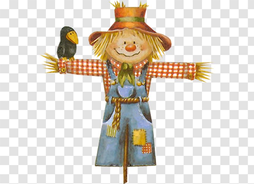 Scarecrow Cartoon Illustration Transparent PNG