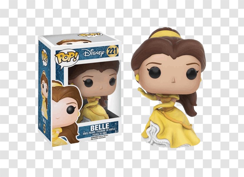 Belle Beast Ariel Rapunzel Funko - Live Action - Disney Princess Transparent PNG