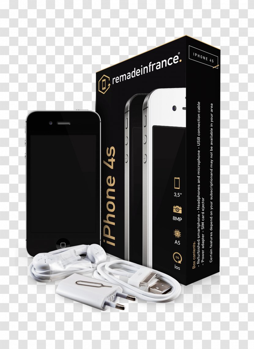 IPhone 4 6 5s 8 - Communication Device - Apple Transparent PNG