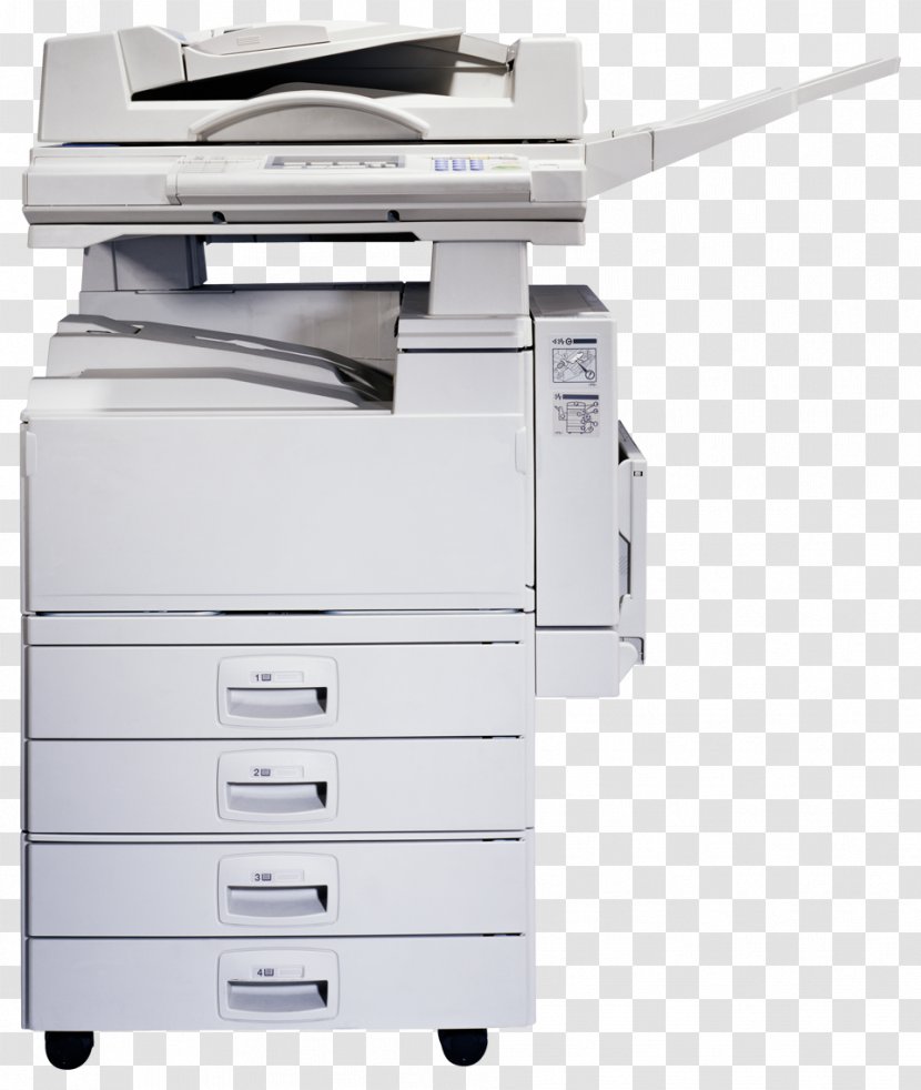 Printer Photocopier T-shirt Printing Ricoh - Office Supplies Transparent PNG