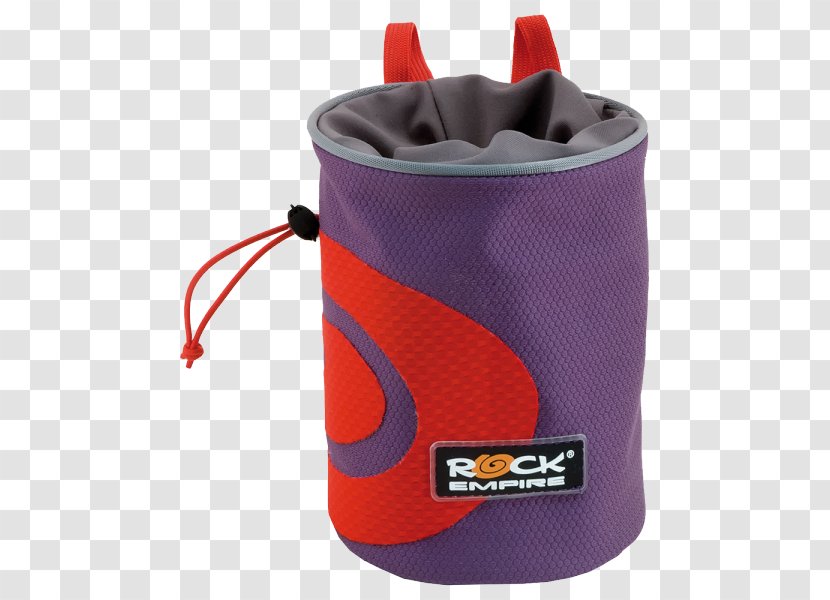 Shop Rock Climbing Sports Chalk Bag Sportart - Magenta - Spiral Transparent PNG