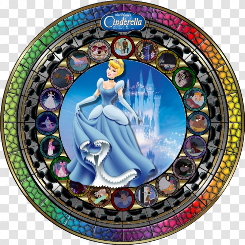 Stained Glass The Jungle Book Window Ursula - Stain Transparent PNG