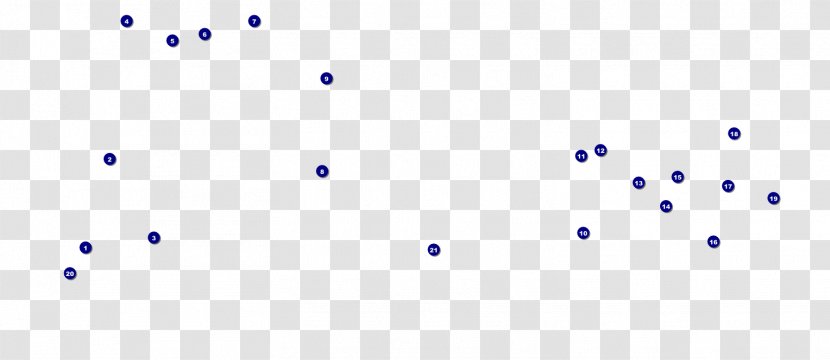 Line Point Angle Font - Violet - Blue Dots Transparent PNG