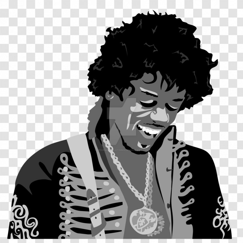 Drawing T-shirt DeviantArt - Spreadshirt - Jimi Hendrix Transparent PNG