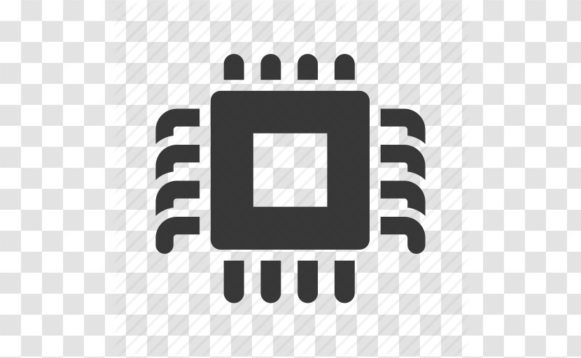 Integrated Circuit Central Processing Unit Icon - Logo - Chip Transparent Transparent PNG