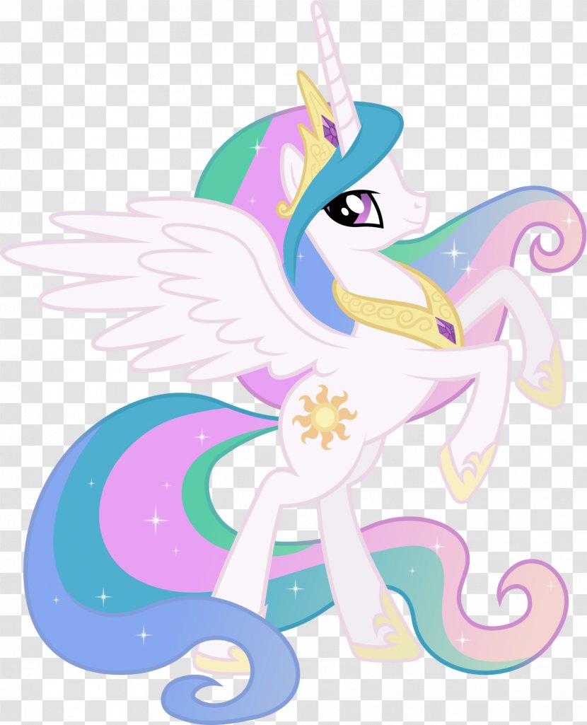 Pony Princess Celestia Luna Rainbow Dash DeviantArt - Unicorn Transparent PNG