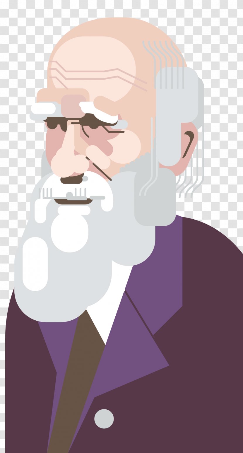 Scientist Merck Group & Co. Beard Research - Charles Darwin Transparent PNG