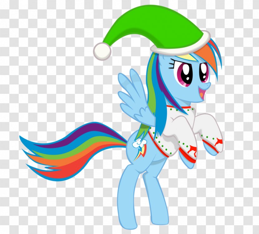 Pony Pinkie Pie Fan Art Horse - Cartoon - Christmas Dash Transparent PNG