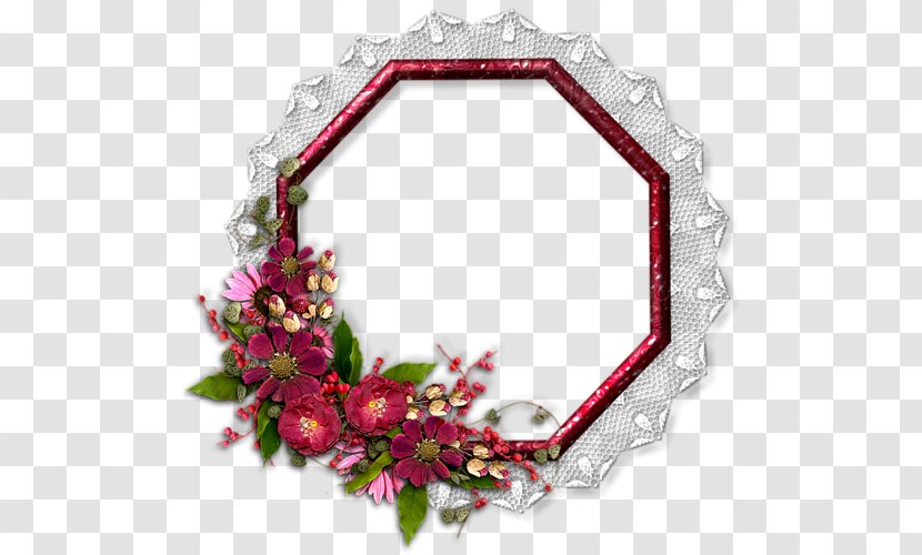 Floral Design Picture Frames Flower - Rose Transparent PNG