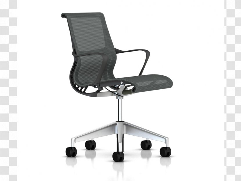 Eames Lounge Chair Herman Miller Office & Desk Chairs Aeron - Furniture Transparent PNG