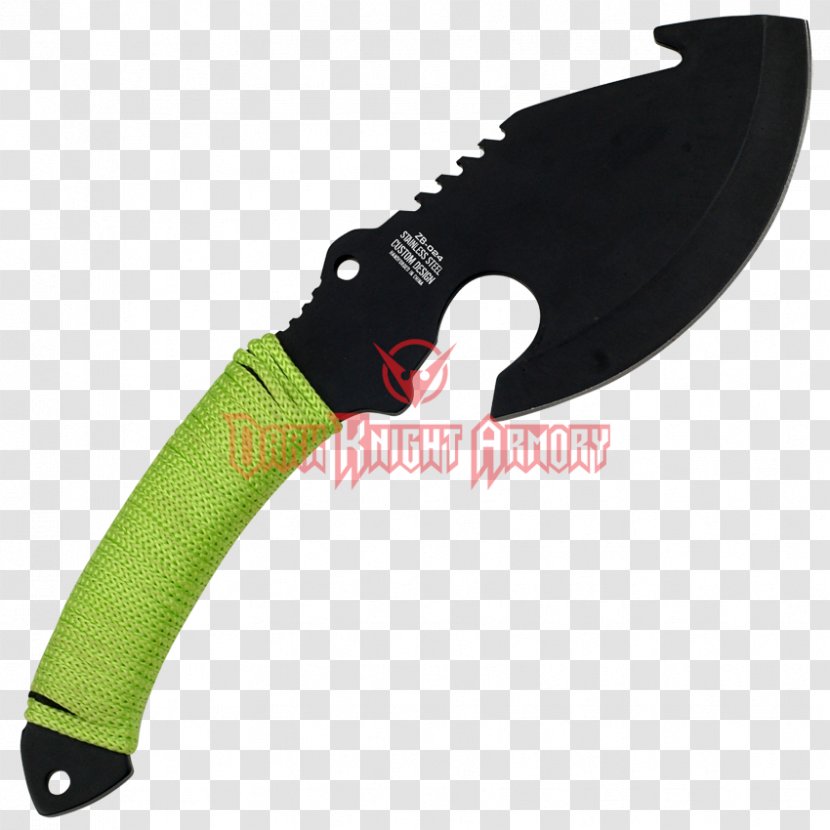 Machete Hunting & Survival Knives Throwing Knife Utility - Weapon Transparent PNG