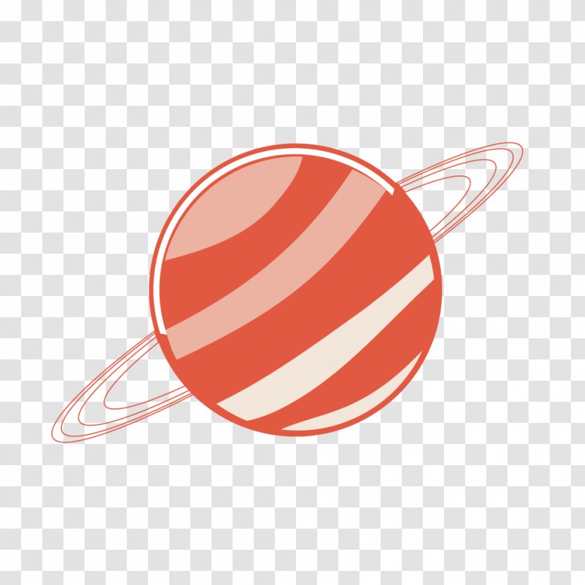 Planet - Computer Graphics - Orange Stripes Transparent PNG