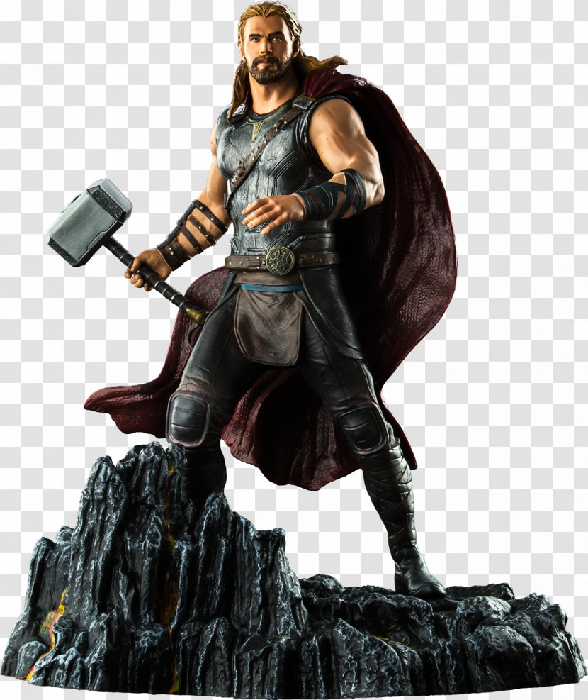 Thor Hulk Statue Sculpture Figurine - Marvel Select Transparent PNG