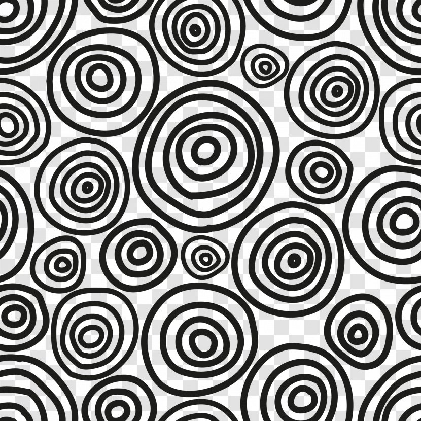 Watermark Pattern - Motif - Eps Basemap,Cartoon Painted Circle Swirl Shading Transparent PNG