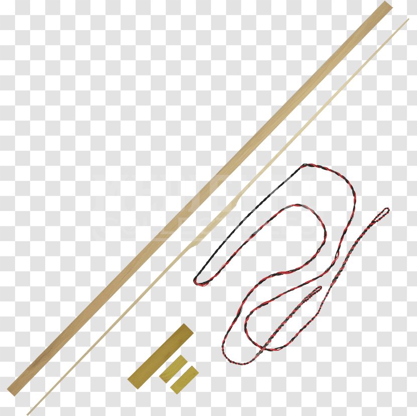 Bow And Arrow Archery Recurve Longbow - Medieval Hunting Transparent PNG