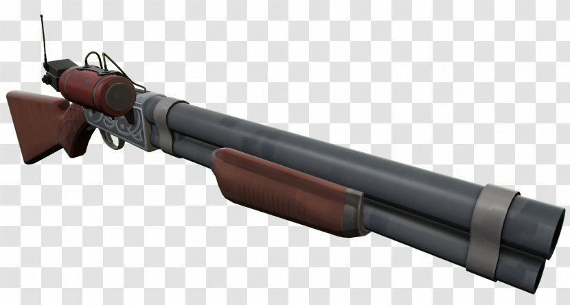 Team Fortress 2 Shotgun Weapon Firearm - Silhouette - Killer Guns And Ammunition Transparent PNG