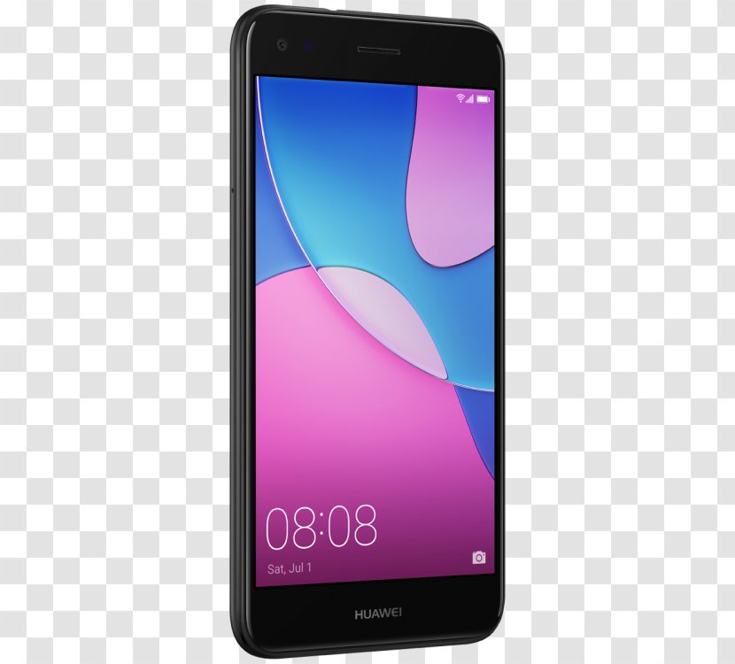 Huawei P9 Lite Mini Dual SIM Black EU Hardware/Electronic 华为 Smartphone 13 Mp - Violet Transparent PNG