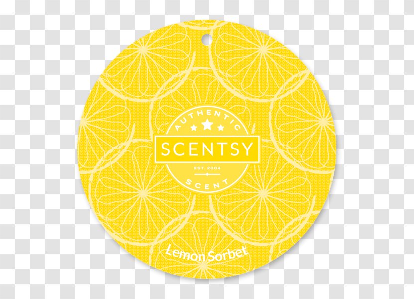 Scentsy Sorbet Perfume Lemon Zest - Grapefruit - Garden Transparent PNG