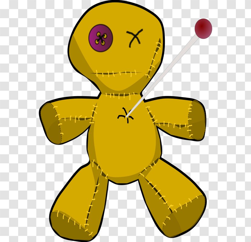 Clip Art West African Vodun Voodoo Doll Openclipart Free Content - Drawing Transparent PNG