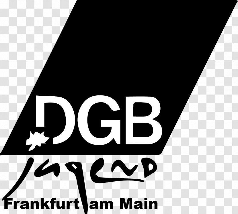 German Trade Union Confederation Education And Science Workers' Organization DGB-Jugend - Monochrome - 2017 Romp Festival Transparent PNG