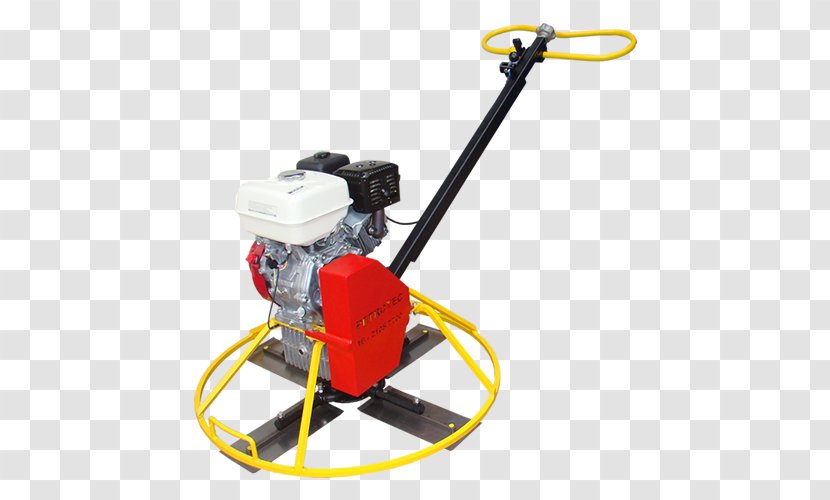 Power Trowel Pavement Machine Architectural Engineering Equipamento - Concrete - Piso Transparent PNG