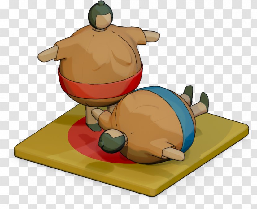 Cartoon Illustration Sumo Wrestling Clip Art - Contact Sport - Dodgeball Tournament Transparent PNG