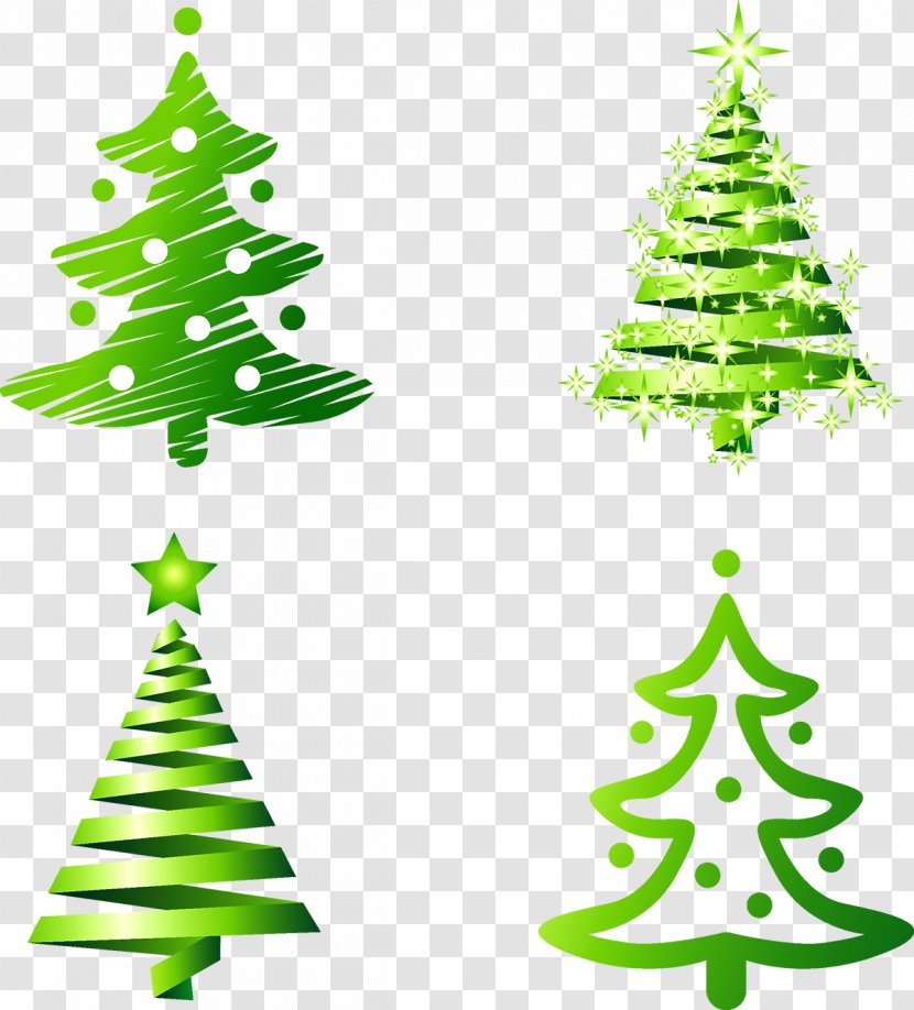 Christmas Tree Clip Art - Spruce Transparent PNG