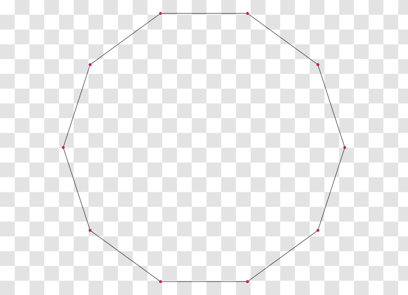 Regular Polygon Wikipedia Decagon Decagram Triangle - Wikimedia Foundation Transparent PNG
