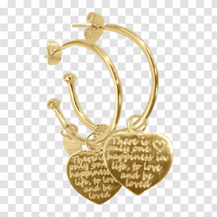 Earring Locket Joy Jewellery Bali Gold Transparent PNG