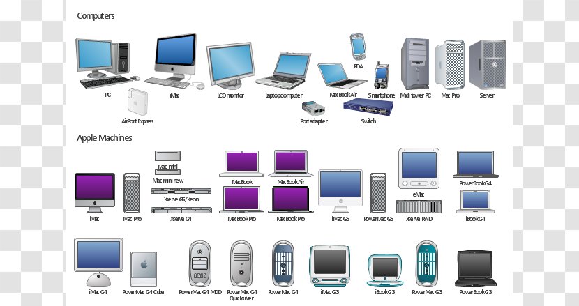 Computer Network Hardware Clip Art - Software - Equipment Cliparts Transparent PNG
