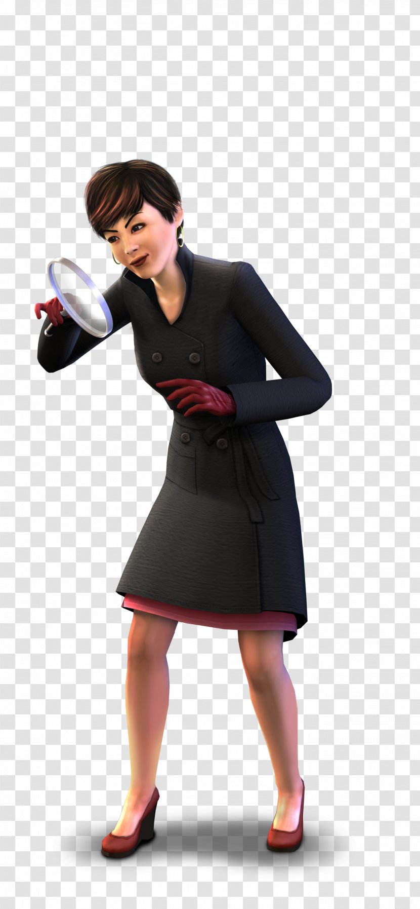 The Sims 3: Ambitions 4 Expansion Pack Video Game - Silhouette - New Investigator Transparent PNG