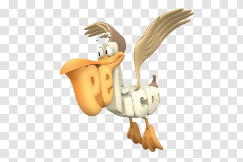 Pelican Character - Ducks Geese And Swans - Design Transparent PNG