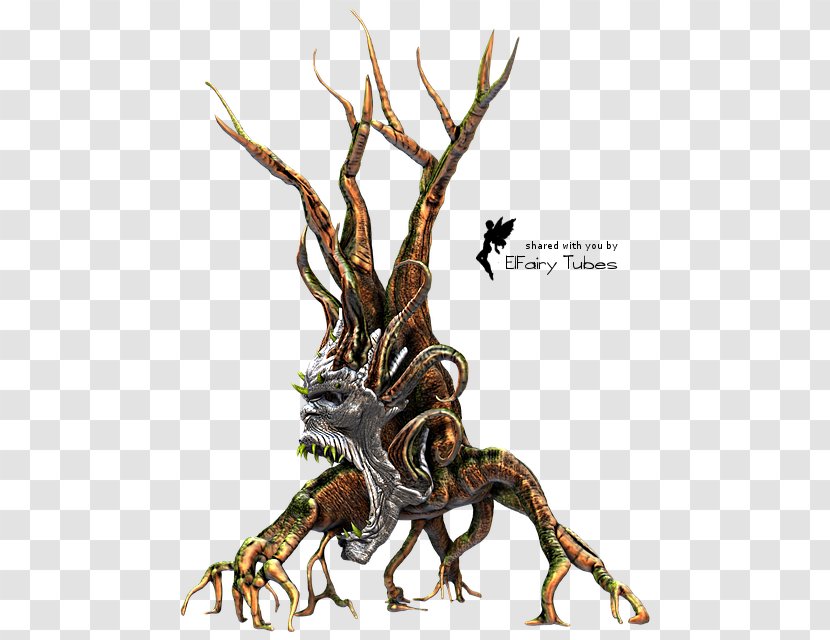 Tree Dragon - Mythical Creature Transparent PNG