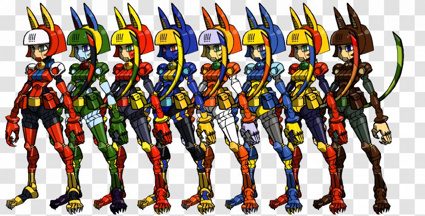 Action & Toy Figures - Female Robot Masters Transparent PNG