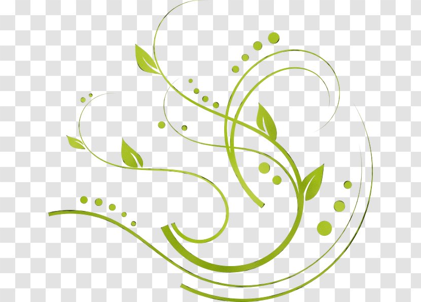 Watercolor Floral Background - Paint - Logo Line Art Transparent PNG