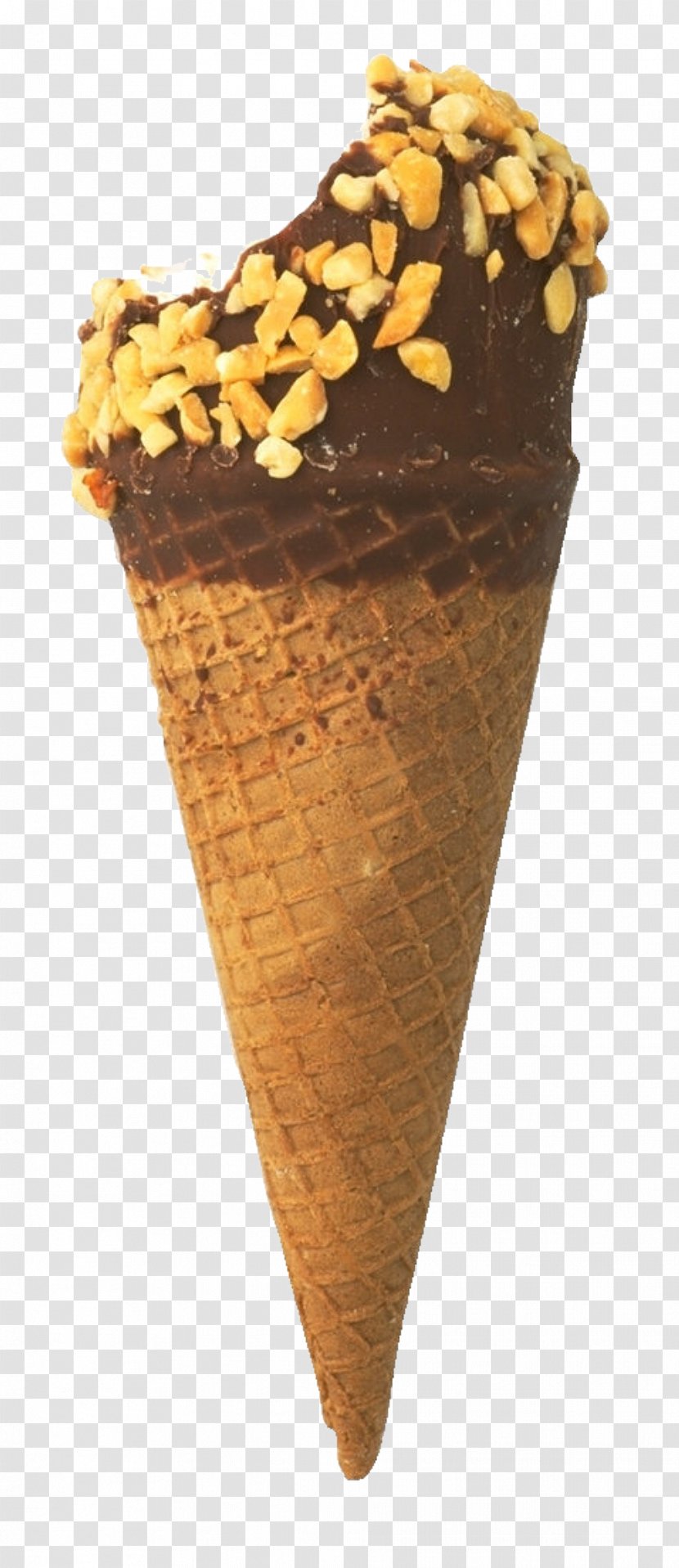 Chocolate Ice Cream Cone Pastry Transparent PNG