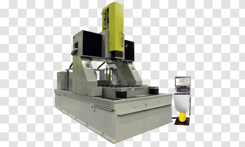 Machine Tool OPS-Ingersoll Funkenerosion GmbH Manufacturing Gantry Crane - Electrical Discharge Machining Transparent PNG
