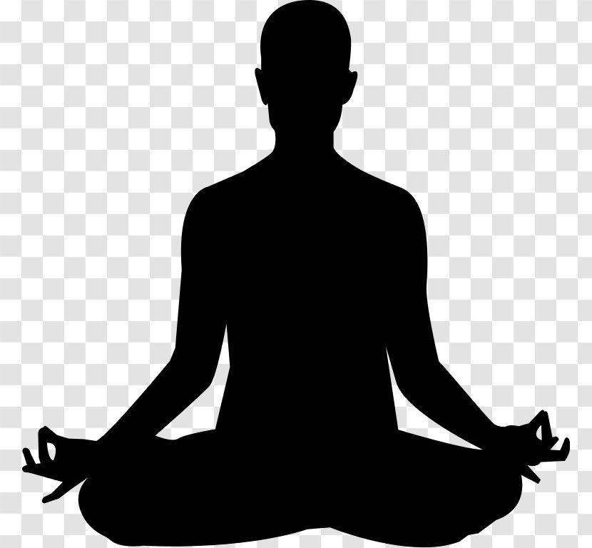 Meditation Lotus Position Calmness Buddhism Spiritual Practice - Vector Transparent PNG